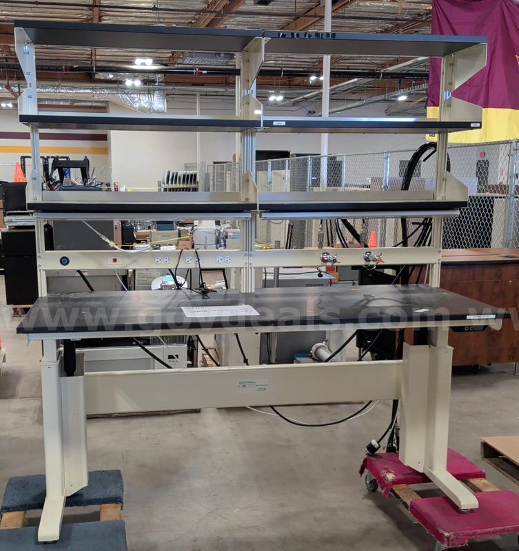 Laboratory Workbench with Shelving