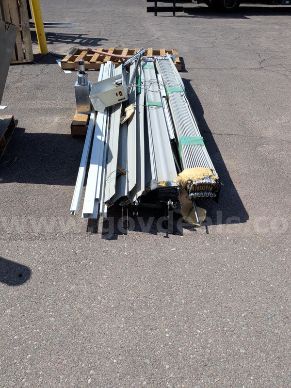 Motorized Roll-Up Door Assembly