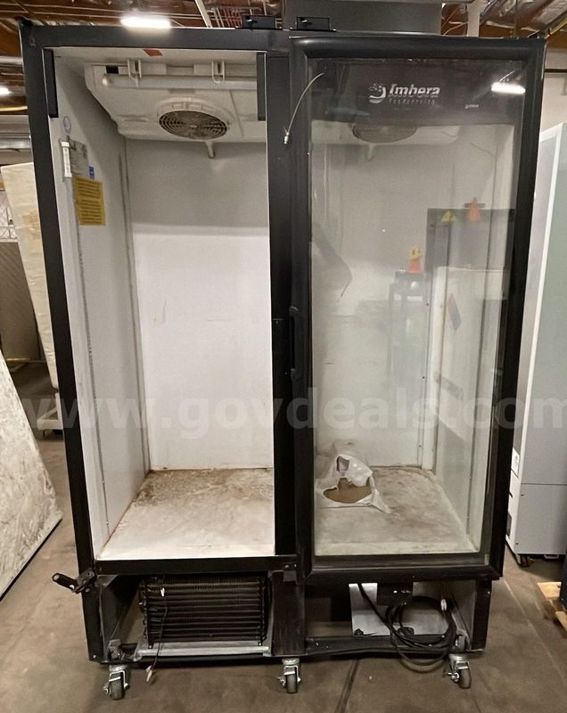 Imbera Double Glass Door Commercial Refrigerator