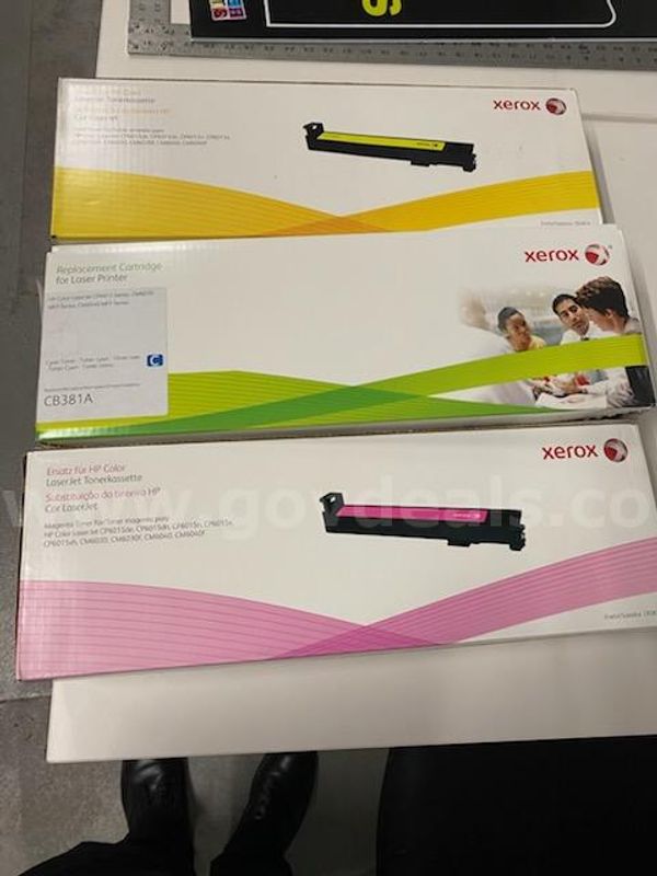 Xerox Replacement Toner Cartridges for HP Color LaserJet CP6015 / CM6030 / CM6040 - Pick Up in Los Angeles