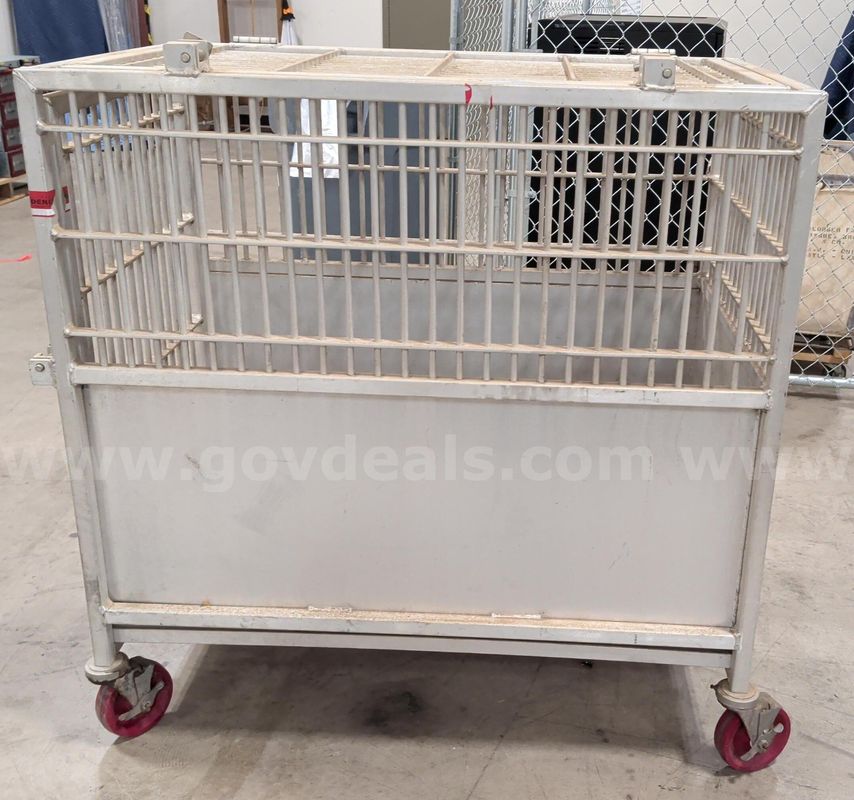 Rolling Animal Transport Cage