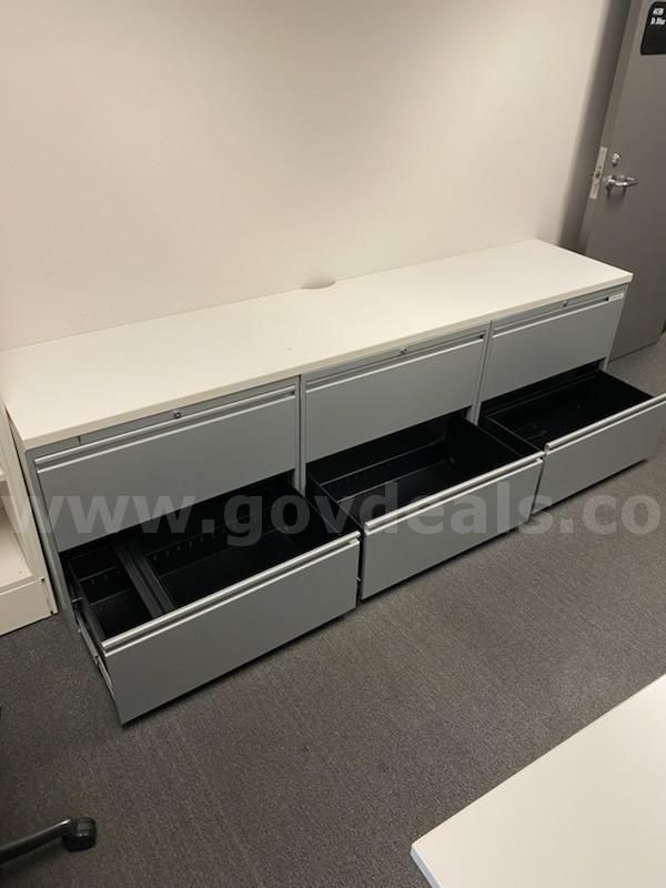 Office Storage Cabinets / Filing Cabinets - Set of 7 - Pick Up in Los Angeles