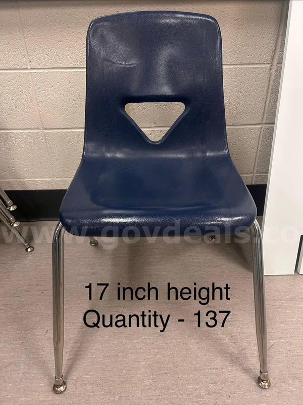 17" Student Classroom Chairs - Stackable