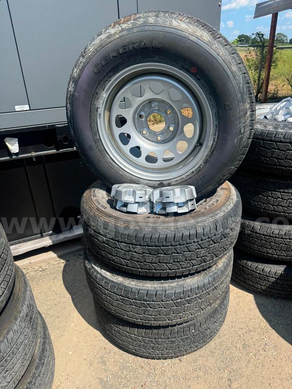 Chevy Silverado 1500 Steel Rims and Tires