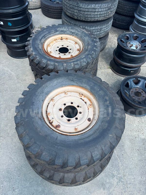 Military HMMWV 3piece rim and tires