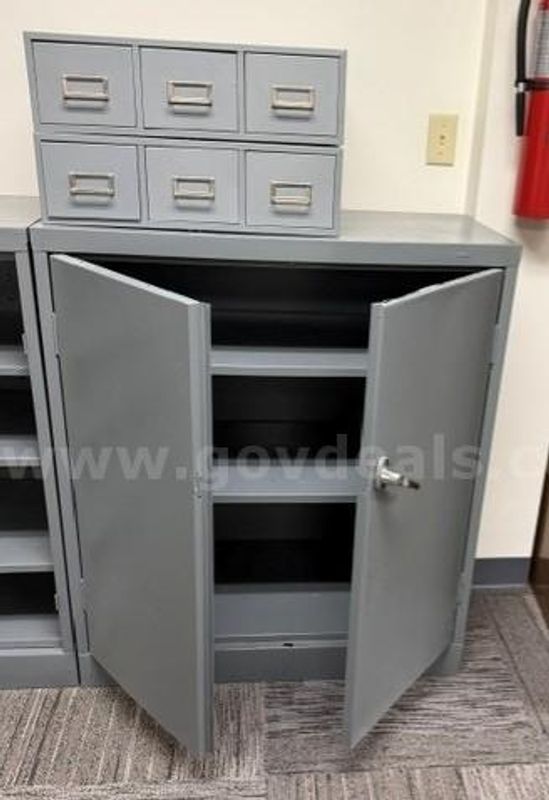 Cabinet and Index Boxes