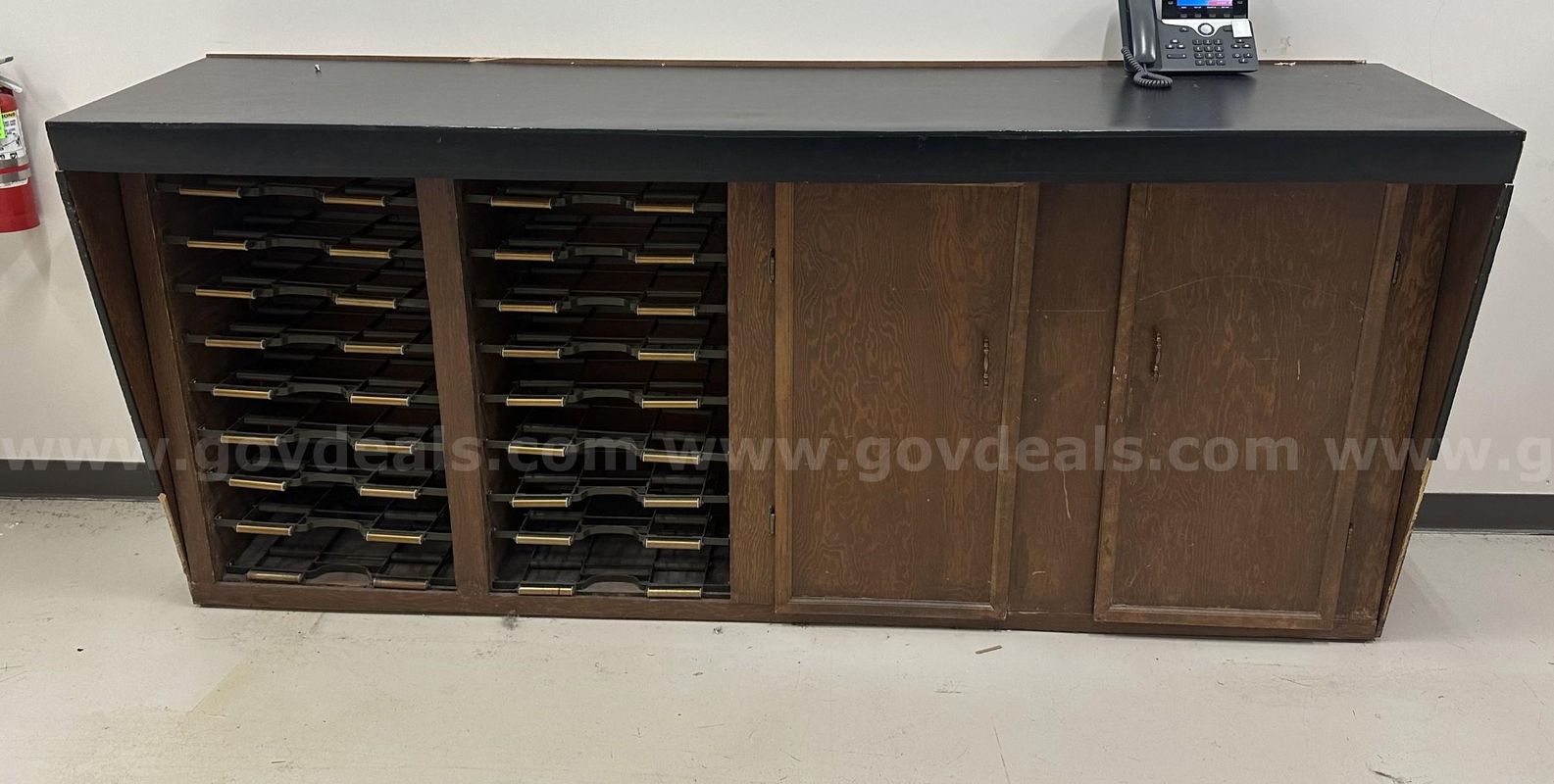 Large Wood Cabinet