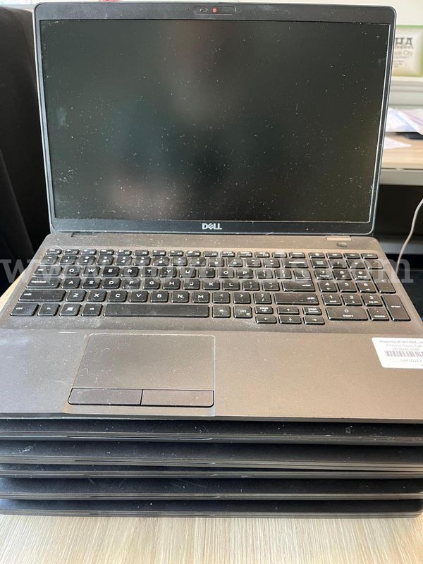 Lot of (3) Dell Latitude 5500. Example service tag # HVFT533, Intel Core i7, 16GB RAM, NVME drive has been secure wiped