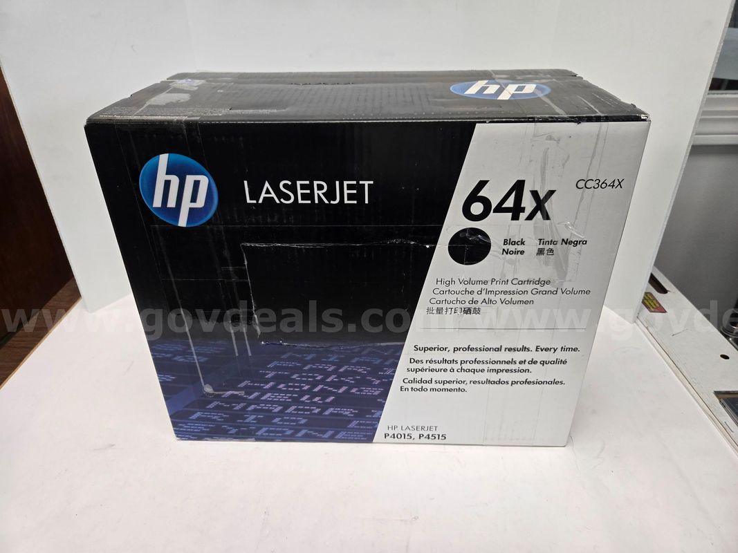 HP 64X Black Printer Cartridge (Anchorage, AK)