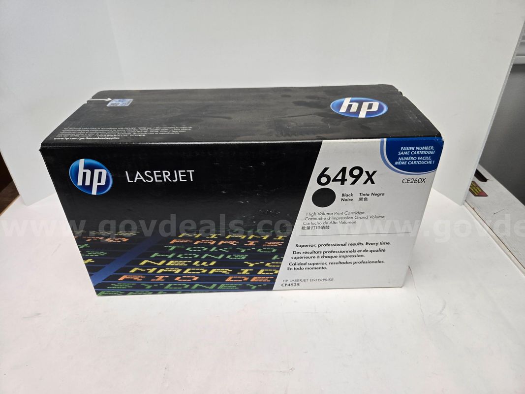 HP 649X Black Printer Cartridge (Anchorage, AK)
