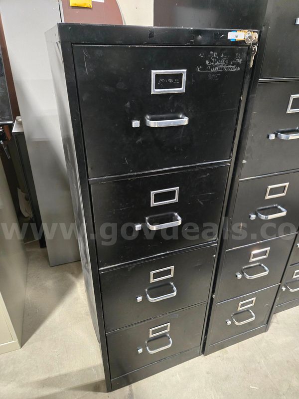 4-Drawer Legal File Cabinet w/ Lock & Key (Anchorage, AK)