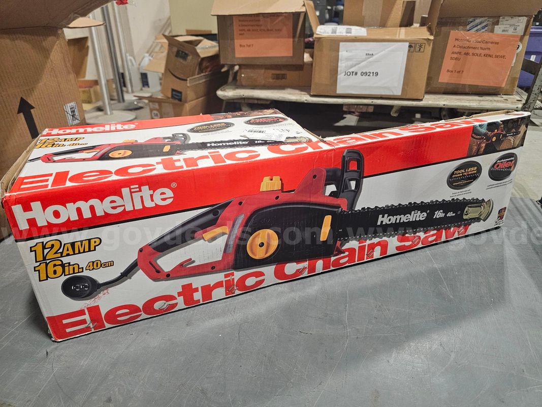 16 in. Electric Chainsaw (Anchorage, AK)