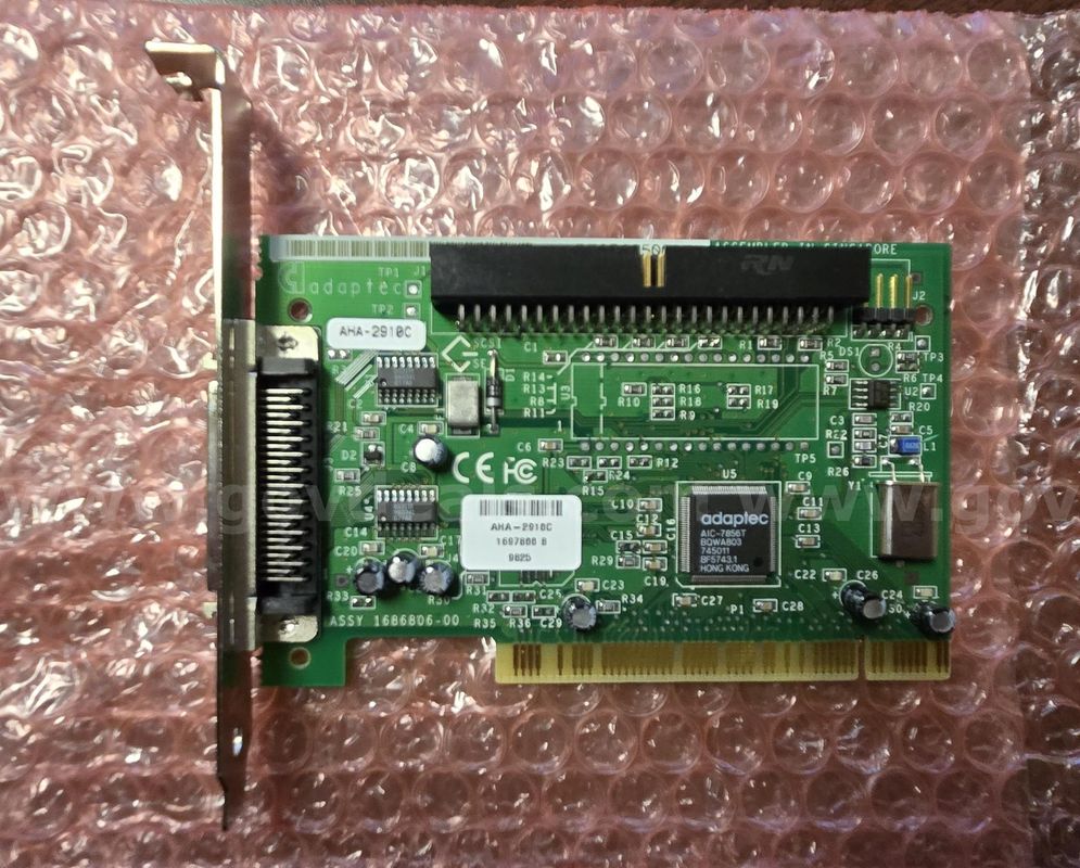 AHA-2910C Adaptec FAST SCSI PCI 50-Pin Controller Card (Juneau, AK)