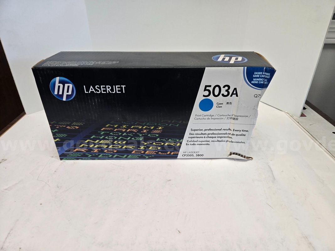 HP 503A Cyan Printer Cartridge (Anchorage, AK)