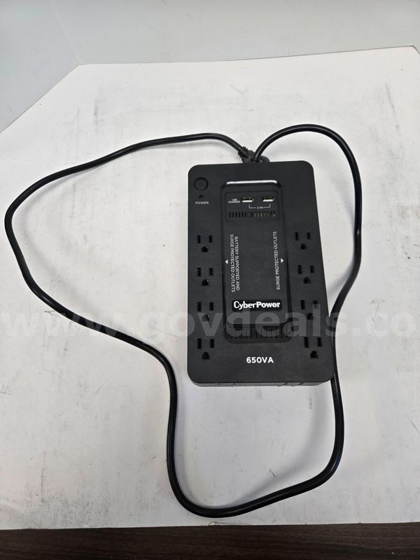 CyberPower 650VA UPS Battery Backup (Anchorage, AK)