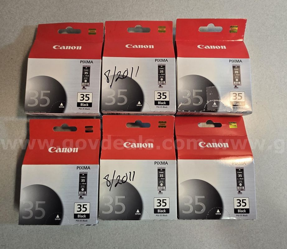 Canon PGI-35 Black Ink Cartridges (Juneau, AK)