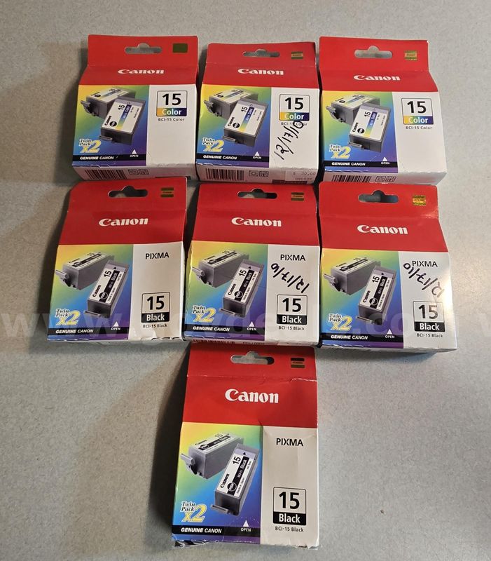 Canon BCI-15 Ink Cartridges (Juneau, AK)