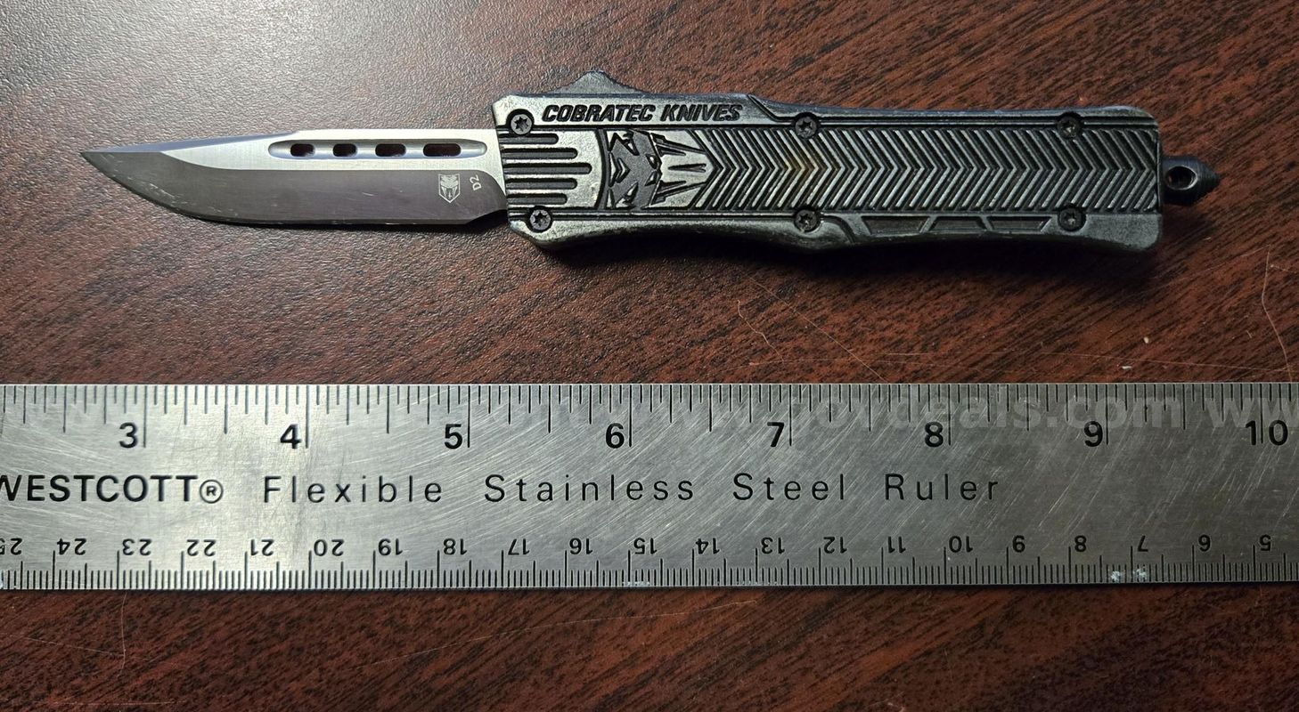 Cobratec OTF D2 Knife (Juneau, AK)