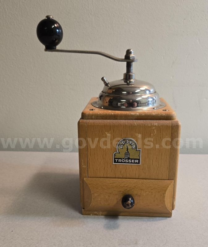 Vintage Armin Trosser Coffee Grinder (Juneau, AK)