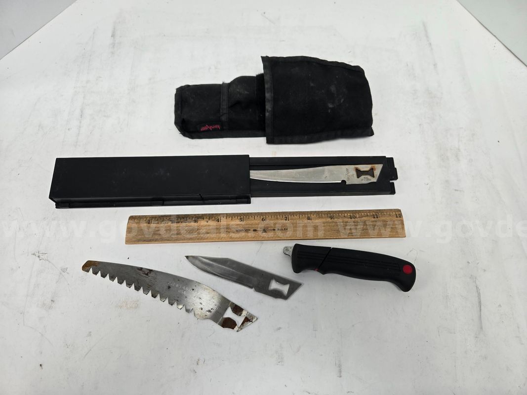 Kershaw Kai 1095 Blade Trader Knife Set (Anchorage, AK)