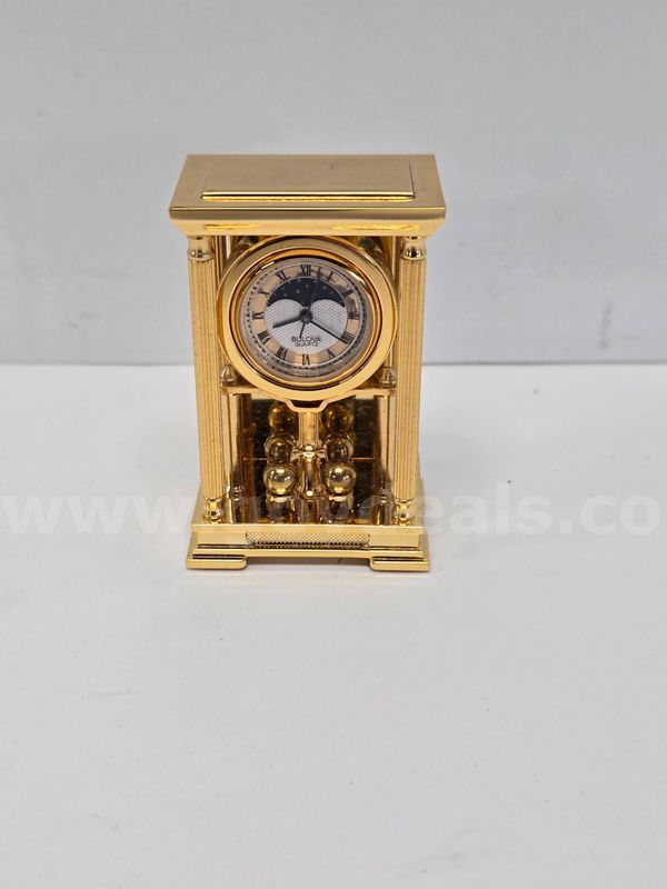Vintage Bulova Lancelot Miniature Clock (Anchorage, AK)
