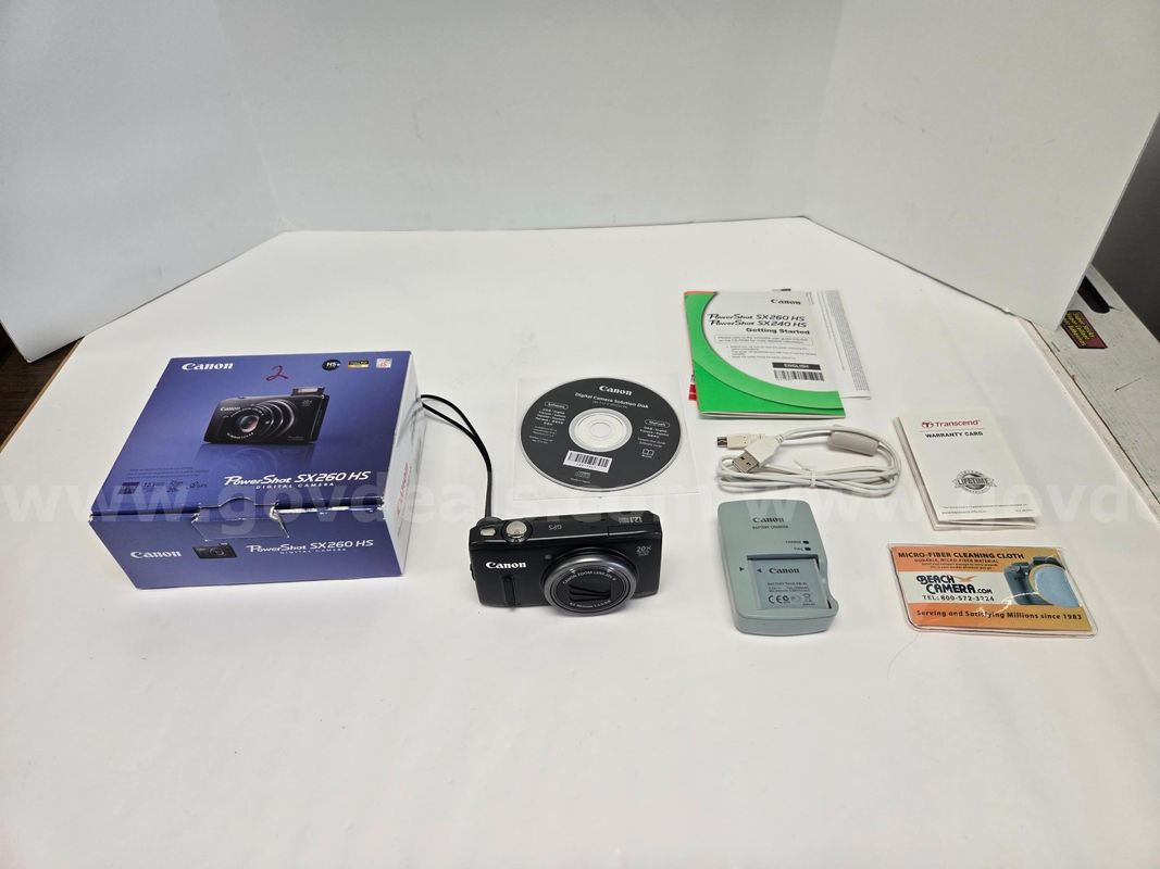 Canon PowerShot SX260 HS Digital Camera (Anchorage, AK)