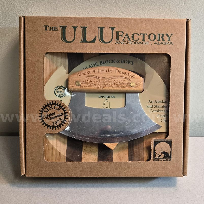 Alaskan Ulu with Chopping Bowl (Juneau, AK)