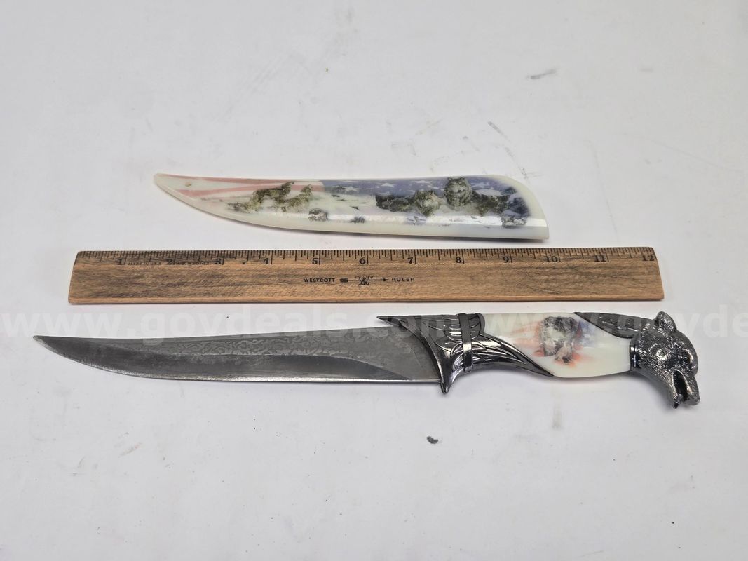 ASR Outdoor Wildlife Collector Wolf Knife (Anchorage, AK)