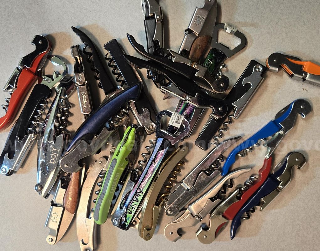 Assorted Bottle Openers/Corkscrews (Juneau, AK)