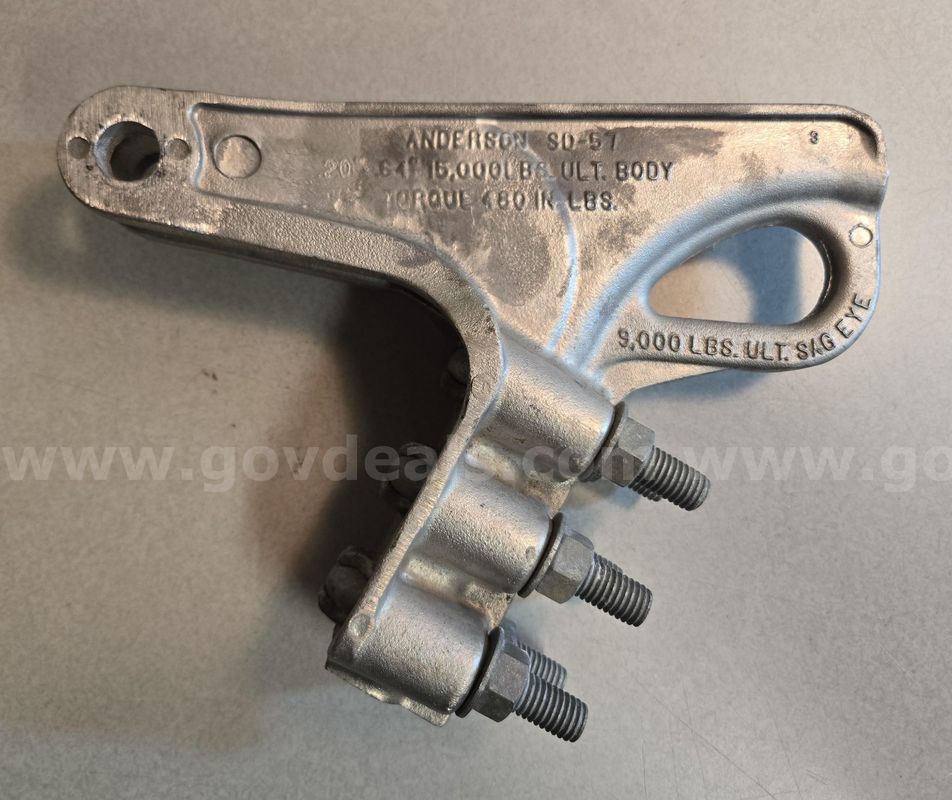Quadrant Strain Clamp - Aluminum (Juneau, AK)
