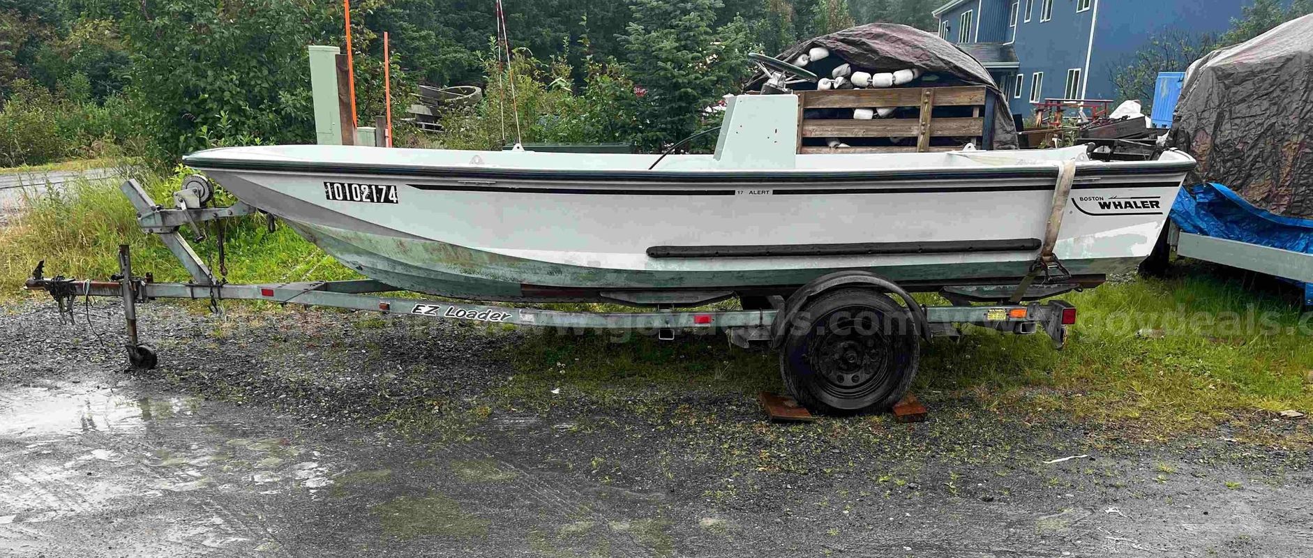 17 Foot Boston Whaler w/Trailer (*Cordova, AK*) IRIS