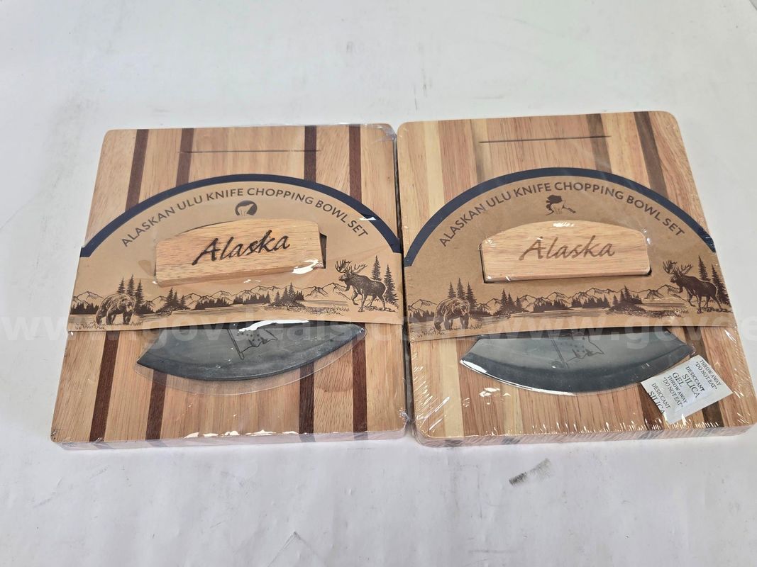 Ulu Knife and Bowl Sets (Anchorage, AK)