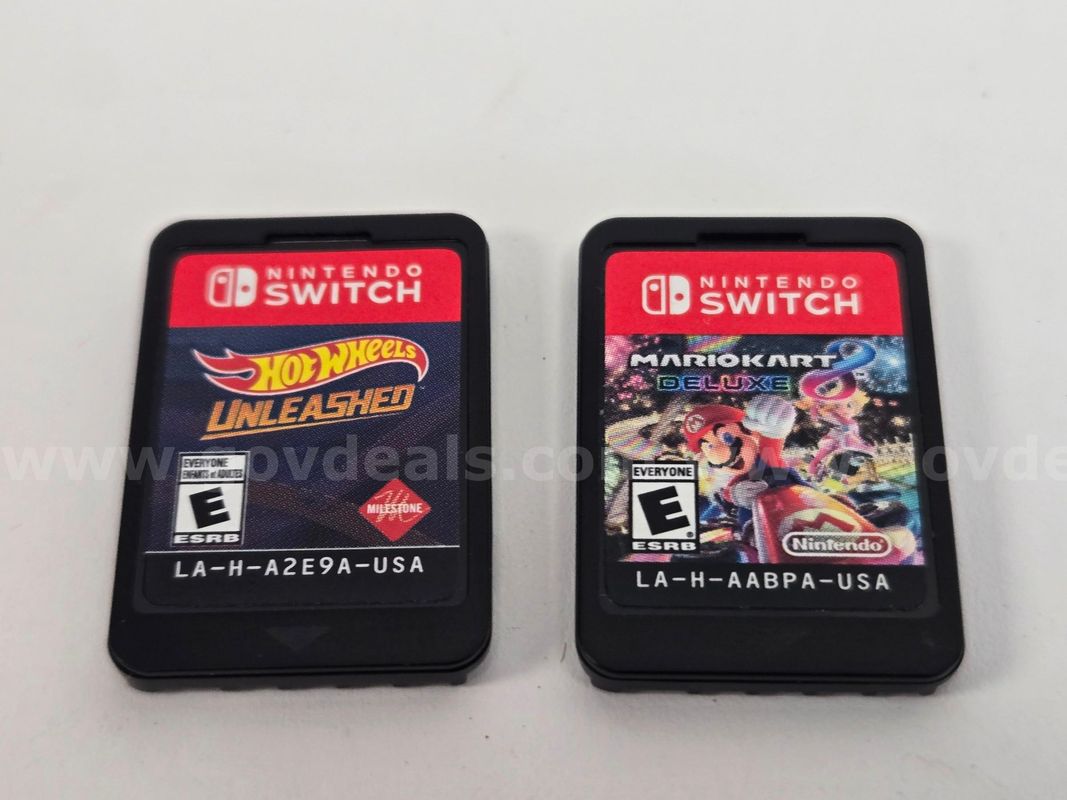Mario Kart 8 Deluxe & Hot Wheels Unleashed for Nintendo Switch (Anchorage, AK)