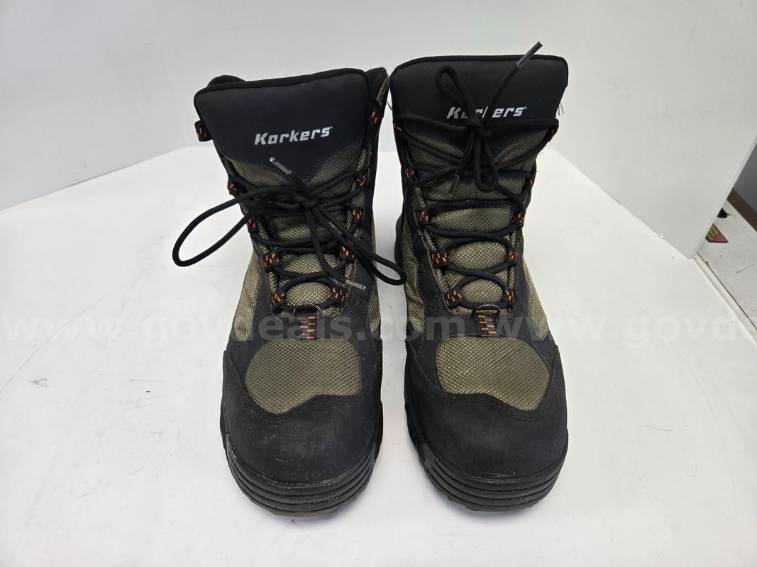 Korkers Greenback Wading Boots (Mens 13) (Anchorage, AK)
