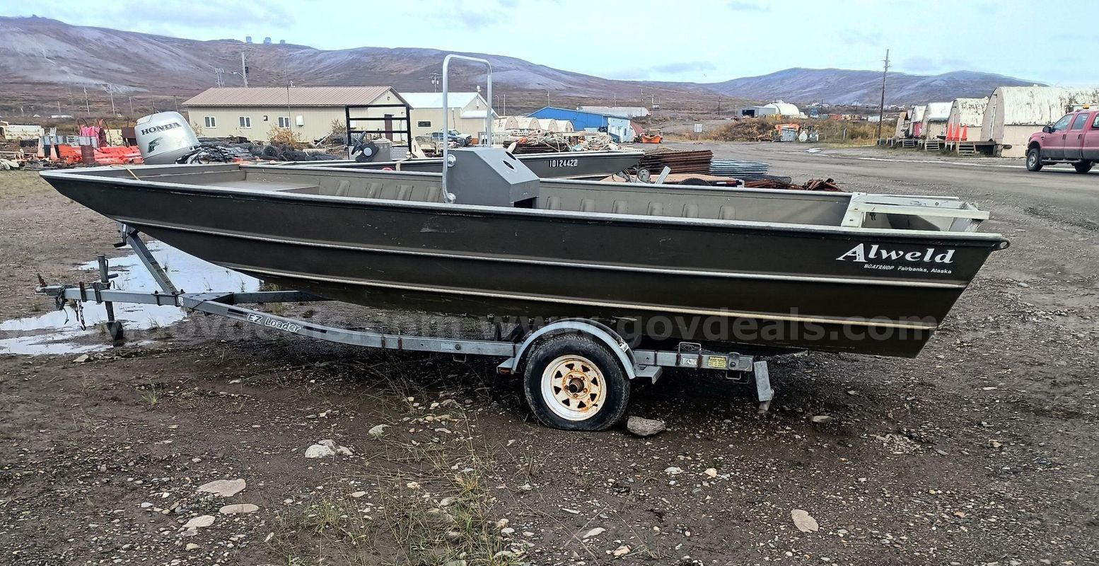2004 1860W Alweld Boat w/Trailer (*Nome, AK*) IRIS DFG