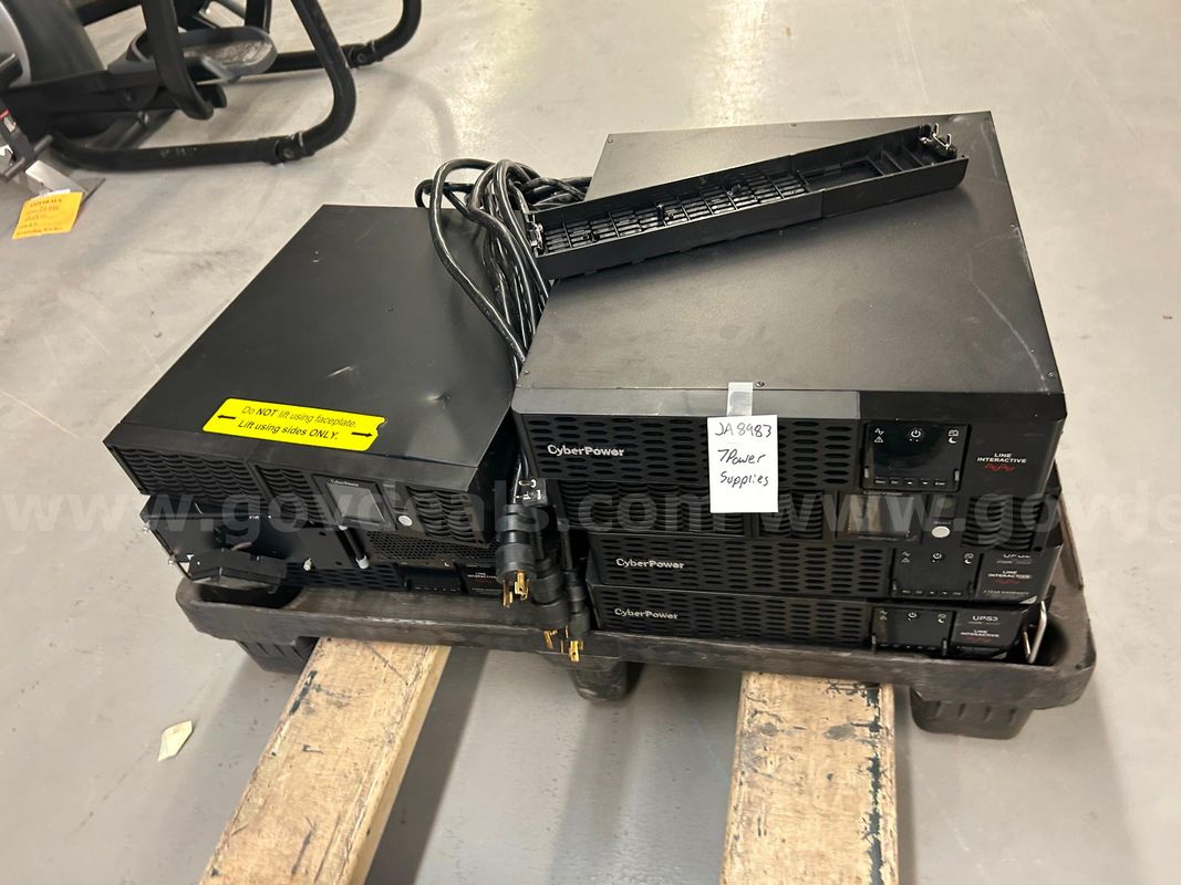 pallet of Power Supplies