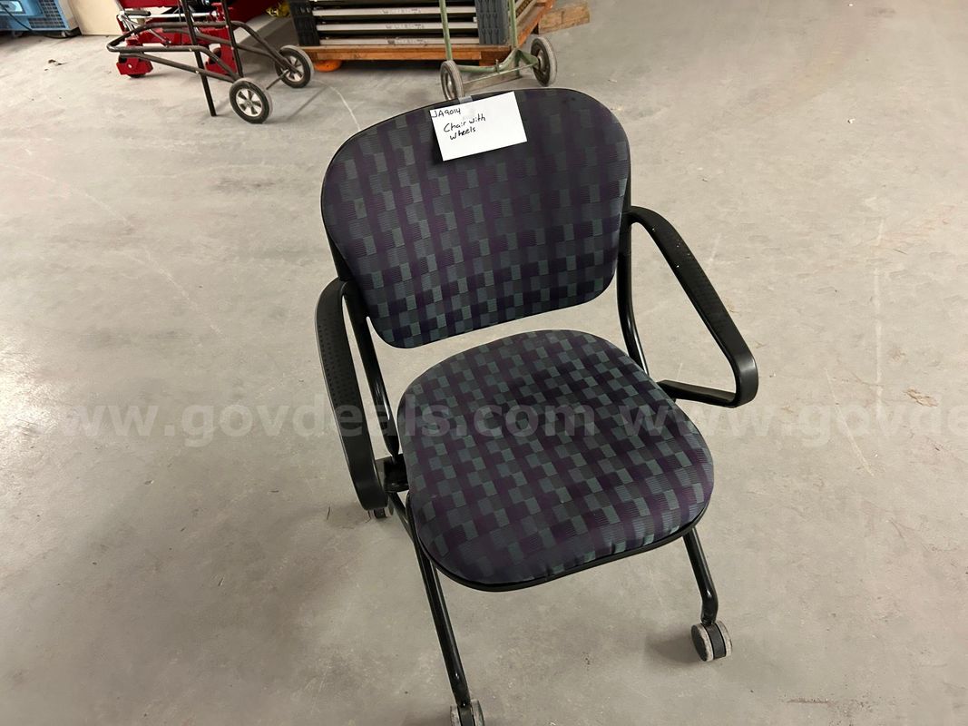 Chair with wheels