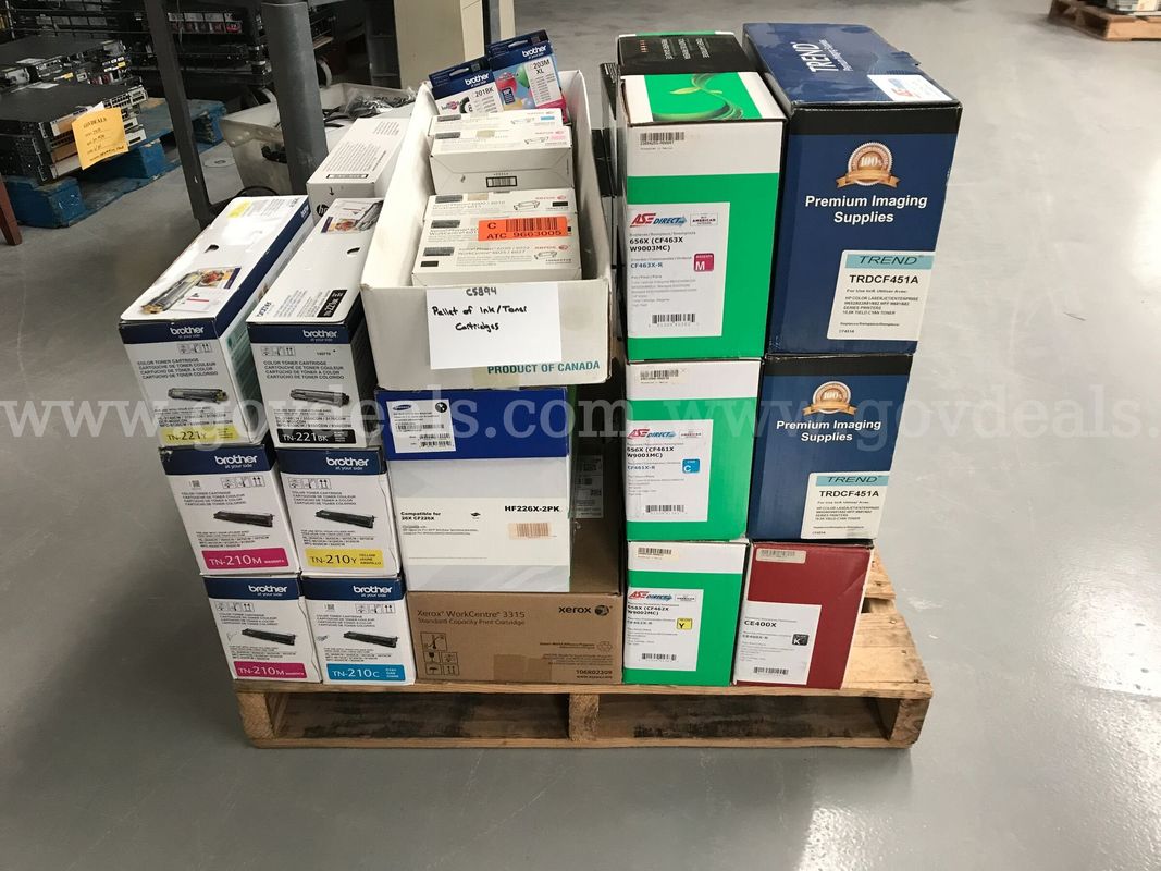 Pallet of Ink/Toner Catridges