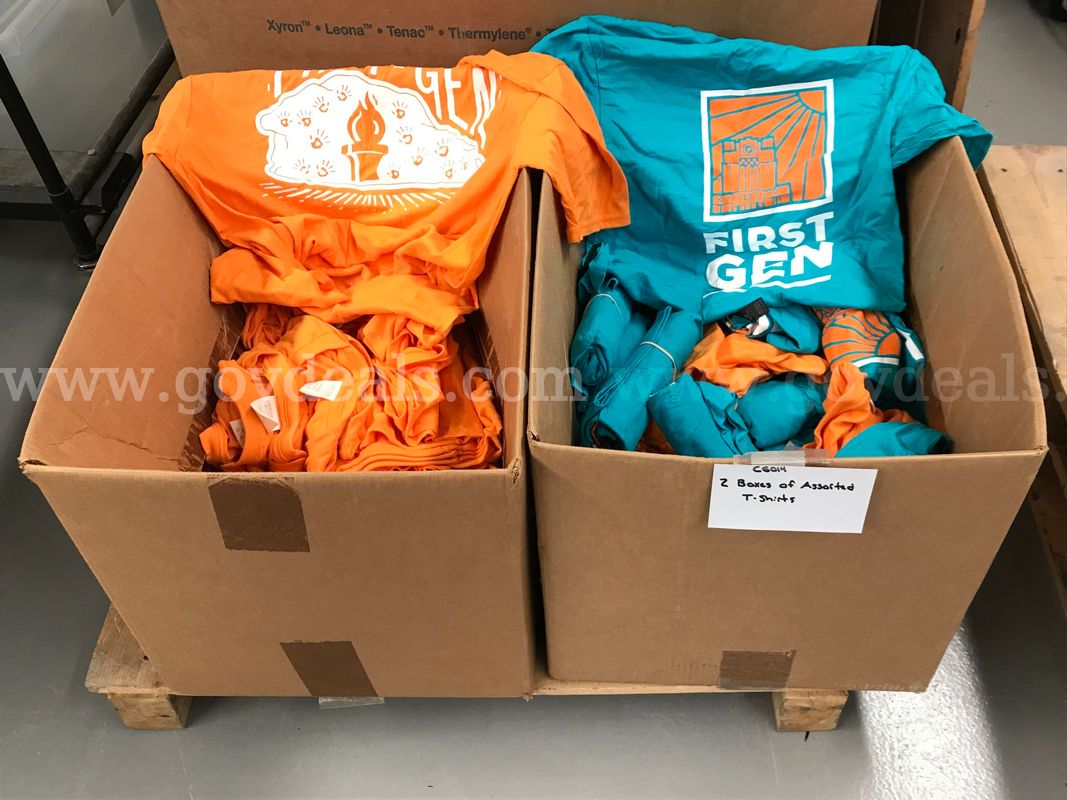 2 Boxes of Assorted T-Shirts