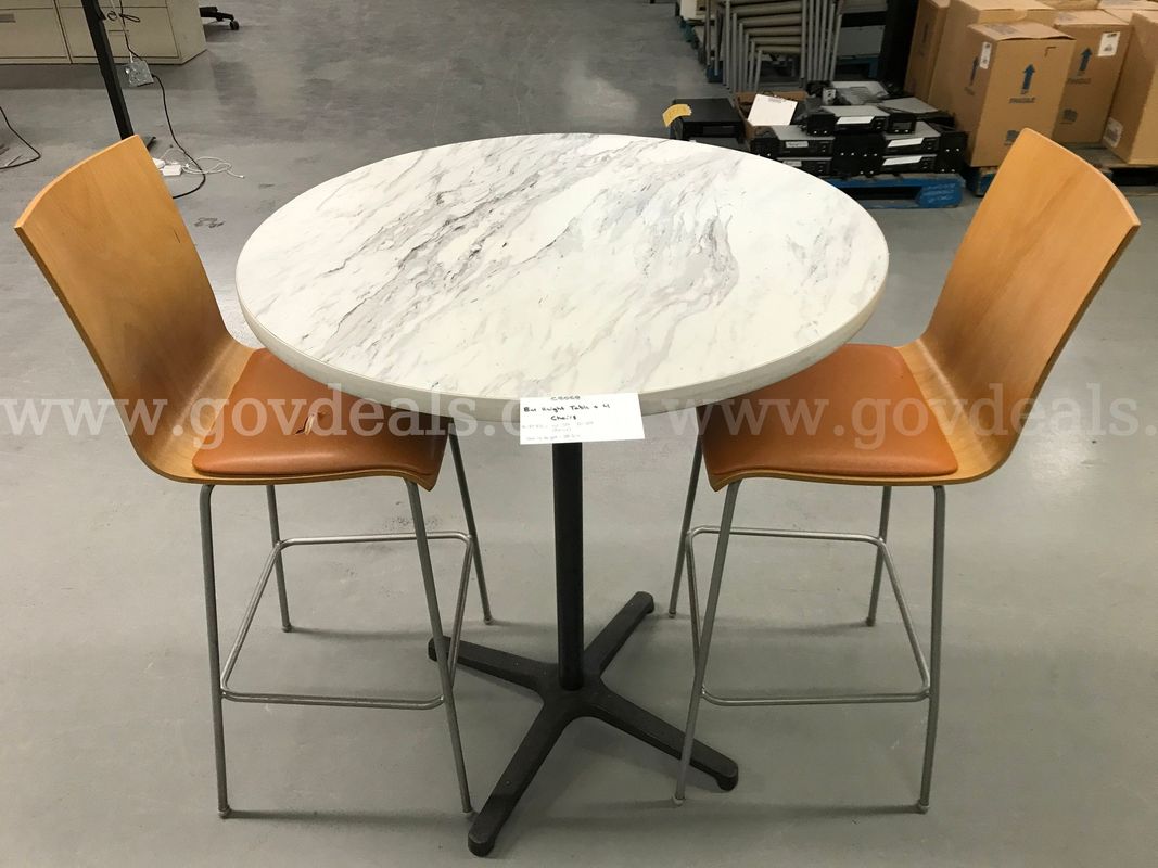 Bar Height Table & 2 Chairs