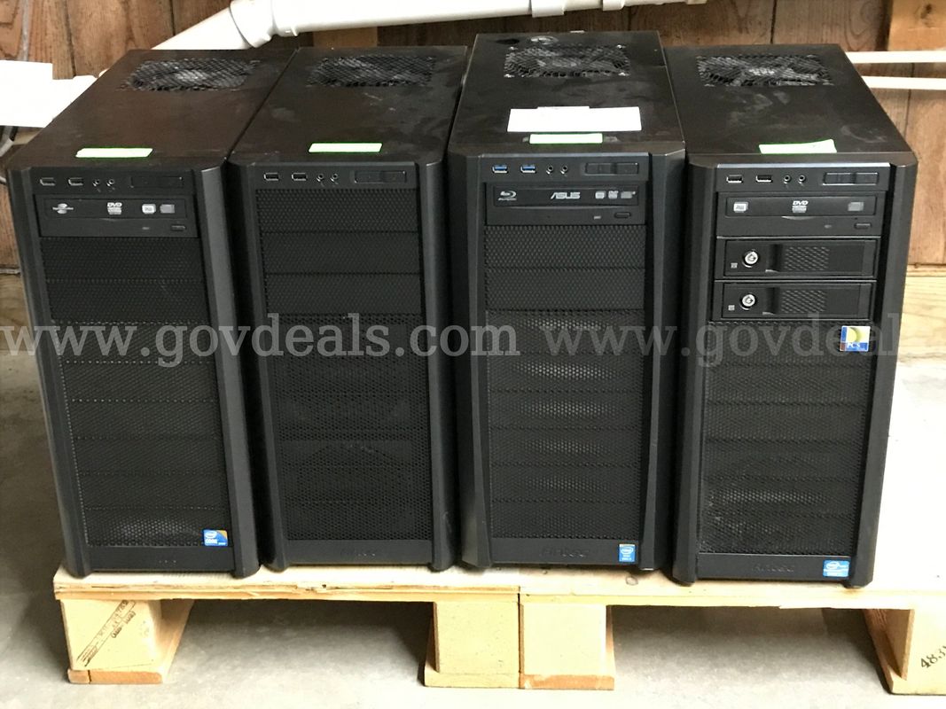 4 Assorted Towers
