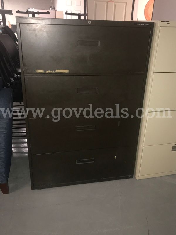 2 Lateral File Cabinets(4 Drawer)