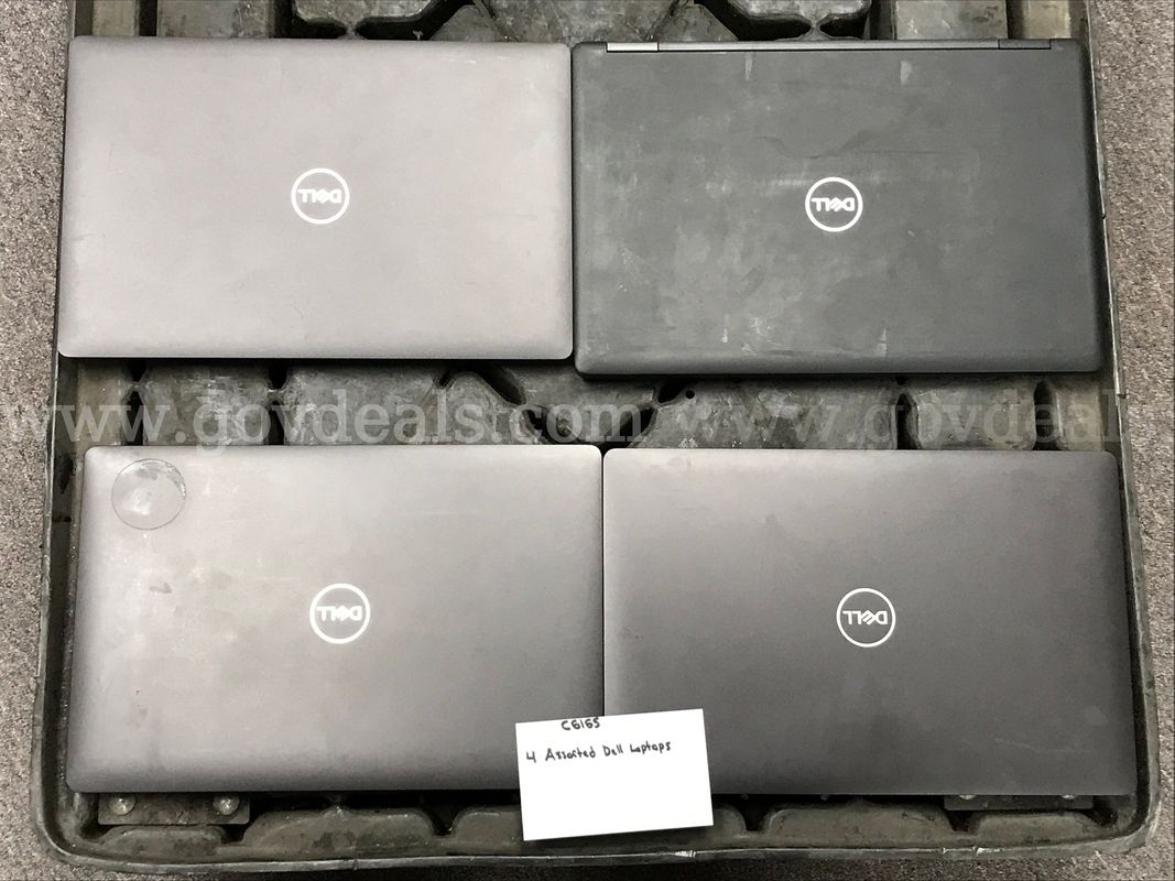 4 Assorted Dell Laptops