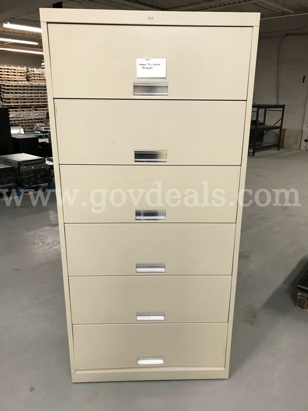 Lateral File Cabinet(6 Drawer)