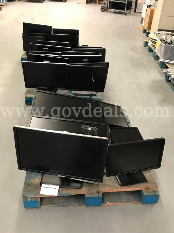 3 Pallets Monitors