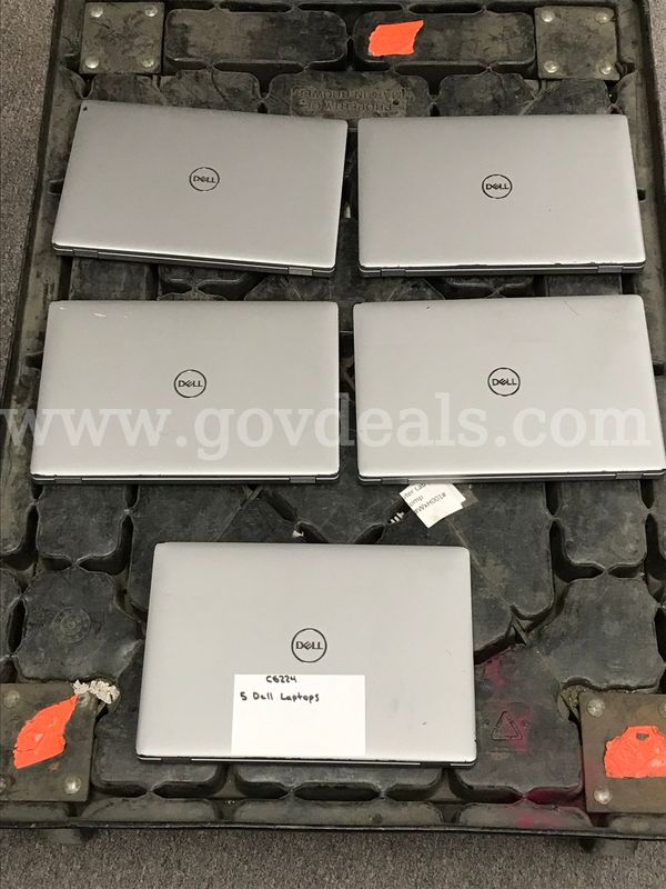 5 Dell Laptops