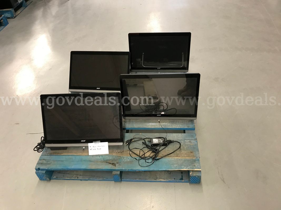 4 Acer Monitors **2 without Pens