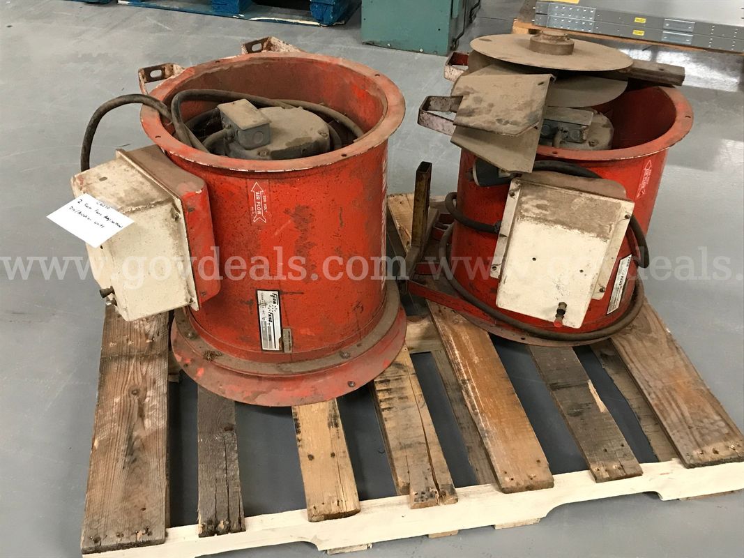 2 Farm Fans Agricultural Dry/Aeration Units