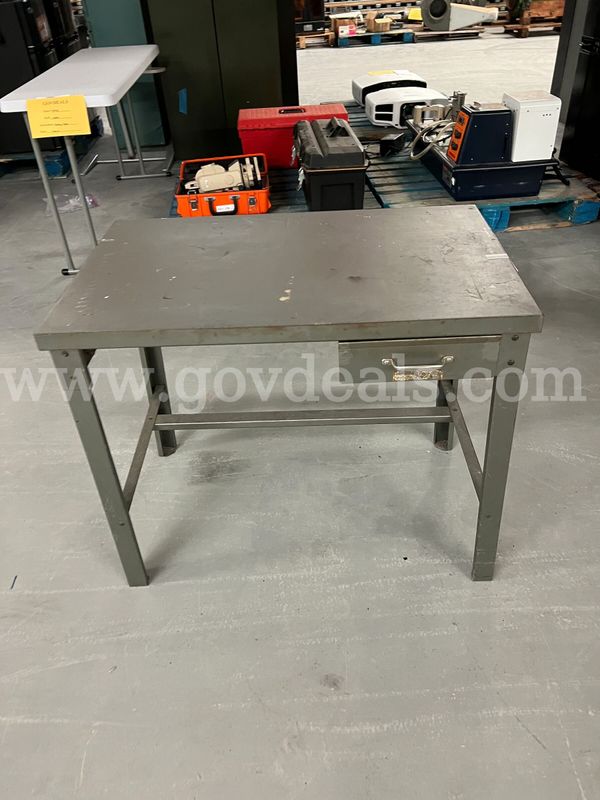 Small Metal Desk