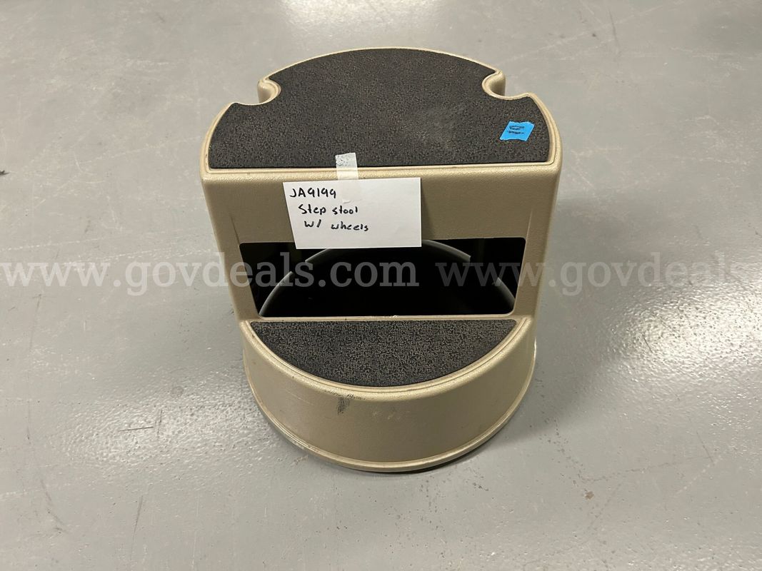 Step Stool with wheels